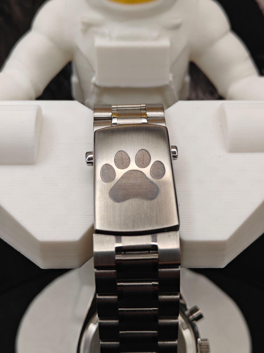 MoonPhase Snoopy SS with SS Bracelet