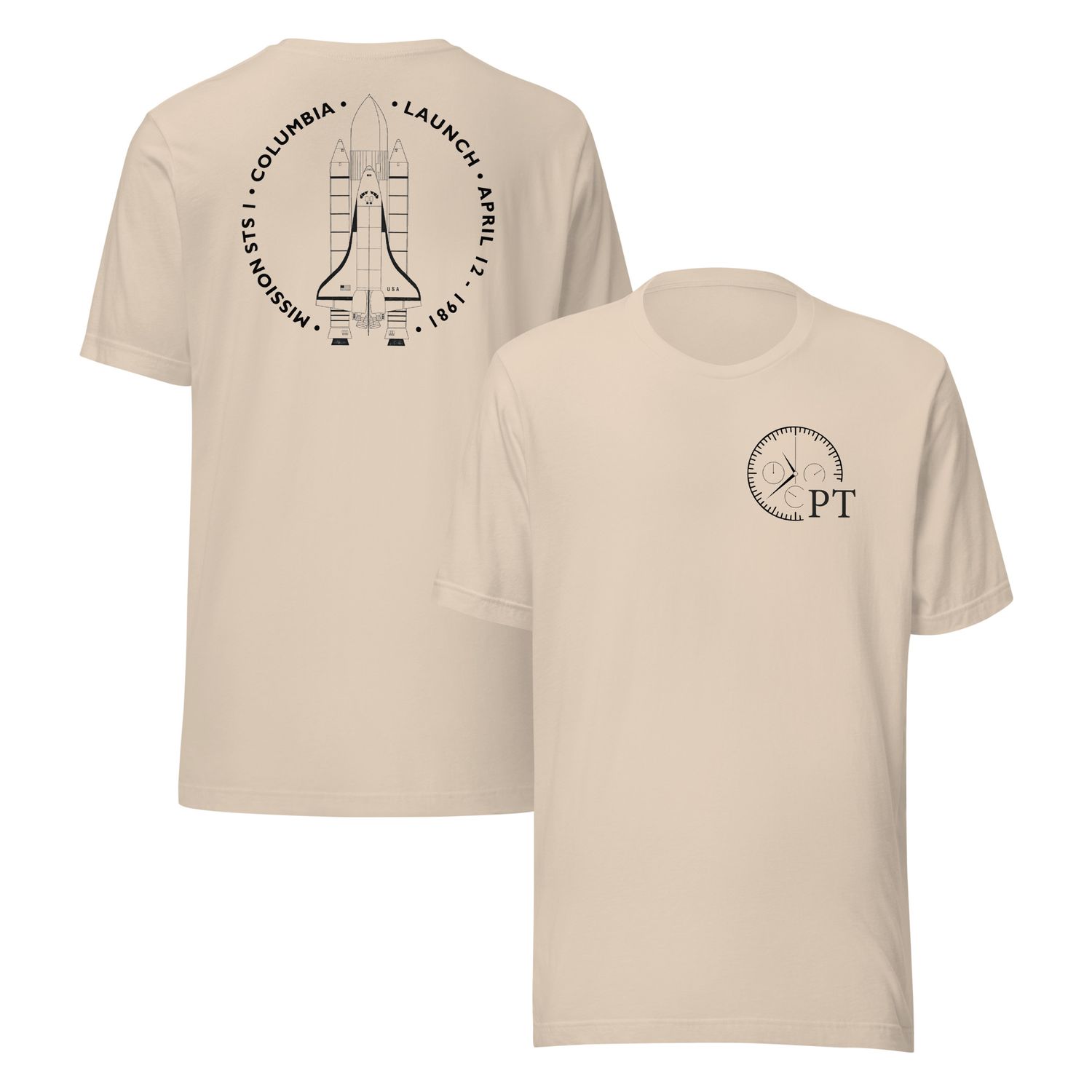 Mission STS1 Unisex t-shirt