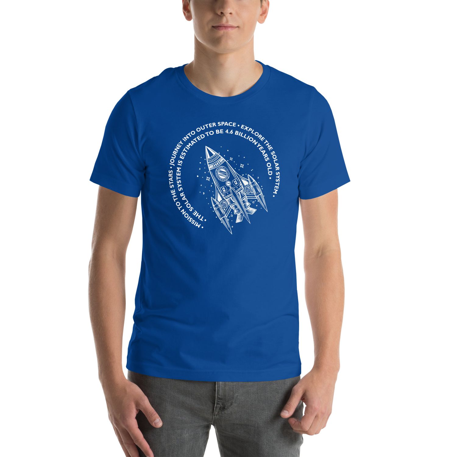 Mission Rocket To Space Unisex t-shirt