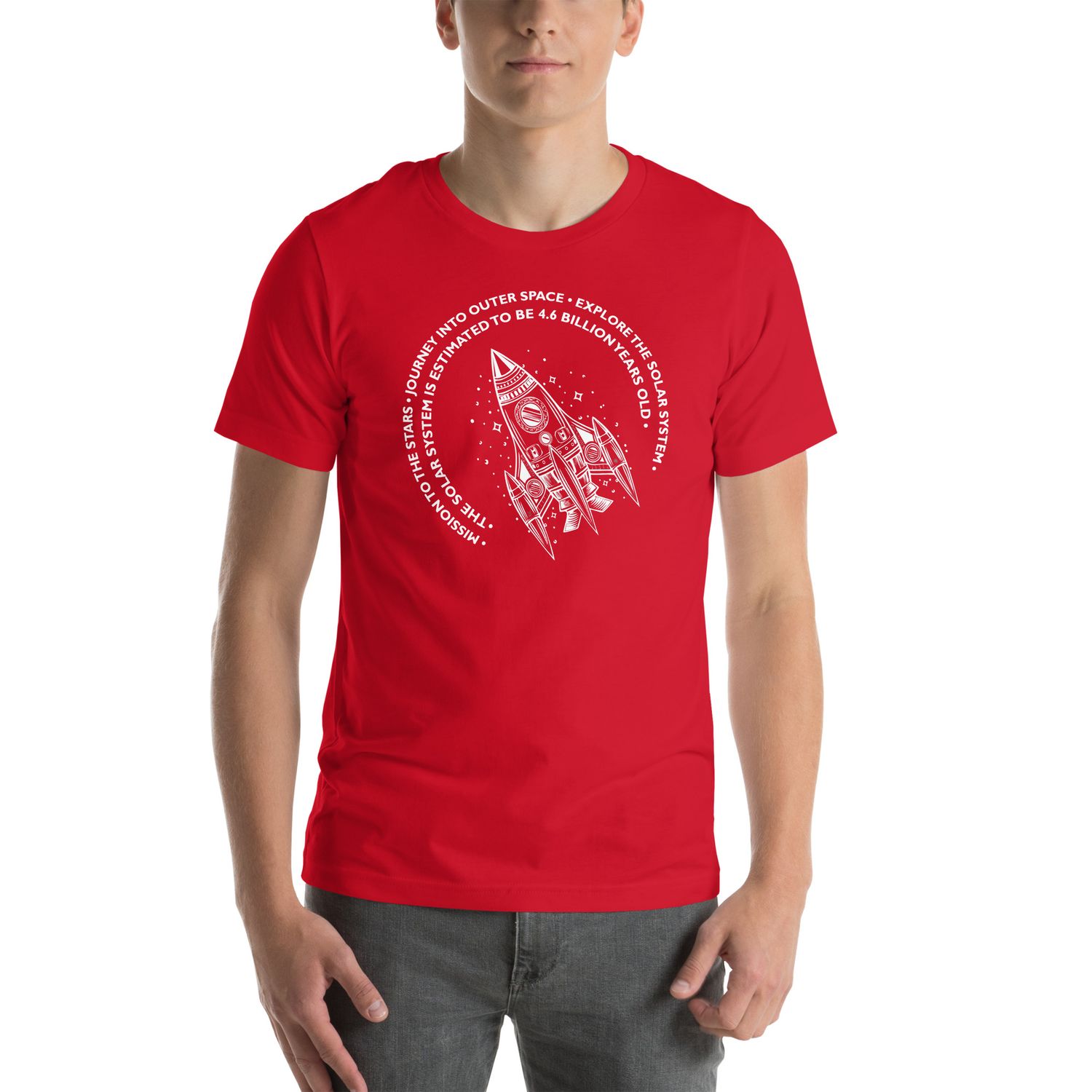Mission Rocket To Space Unisex t-shirt
