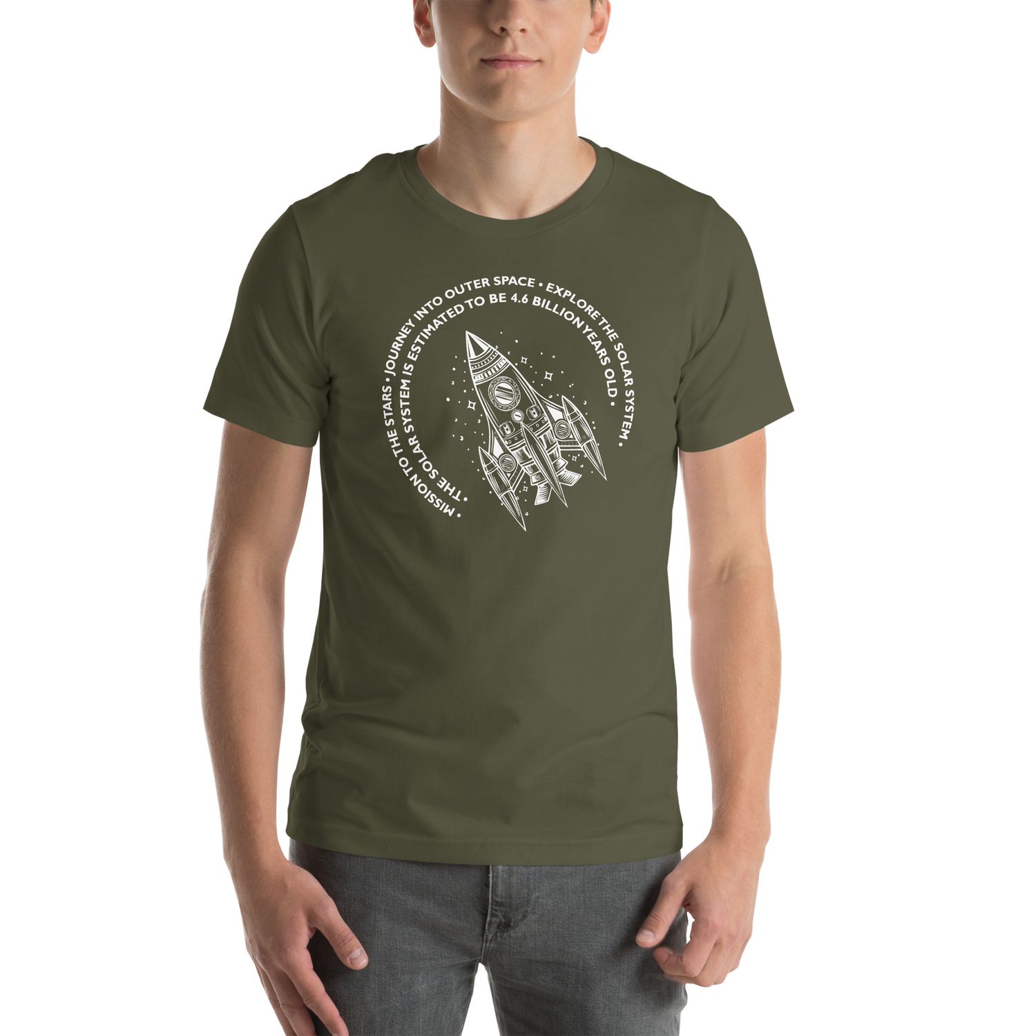 Mission Rocket To Space Unisex t-shirt