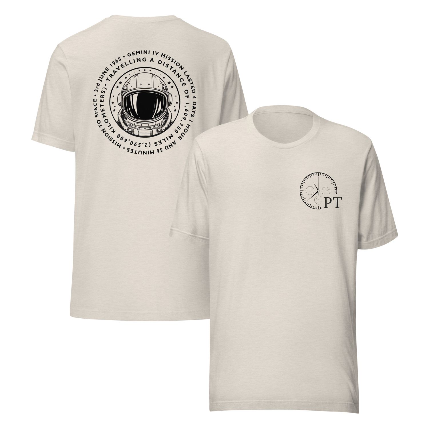 1965 Mission To Space Gemini IV Unisex t-shirt