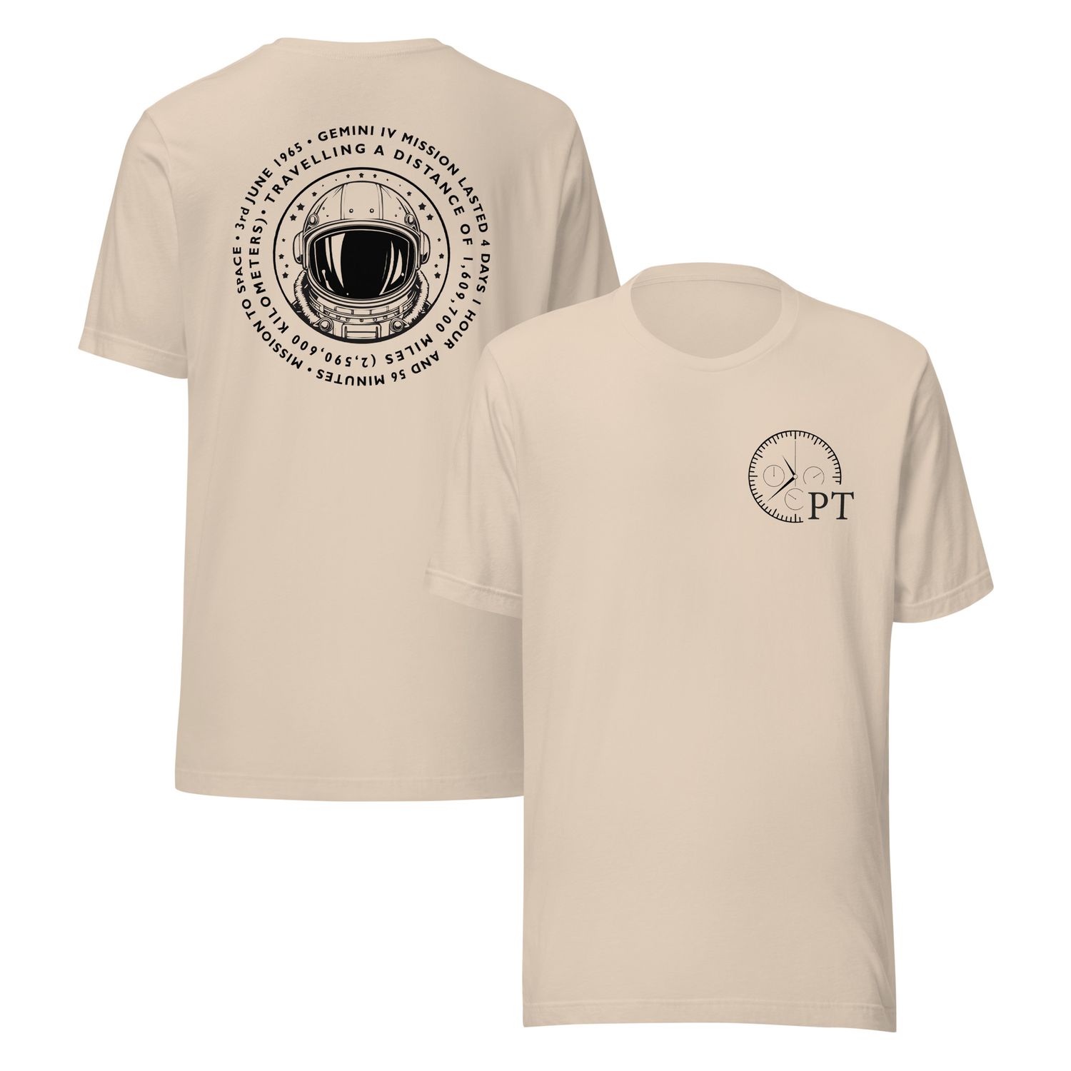 1965 Mission To Space Gemini IV Unisex t-shirt