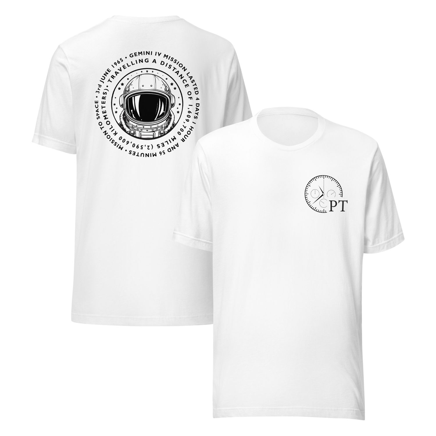 1965 Mission To Space Gemini IV Unisex t-shirt