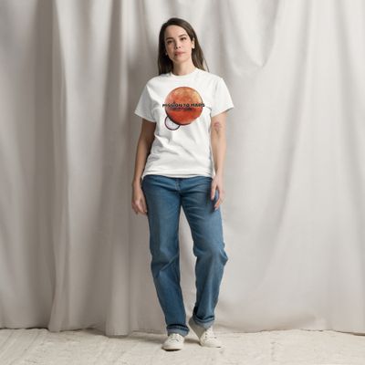 MISSION TO MARS Unisex classic tee