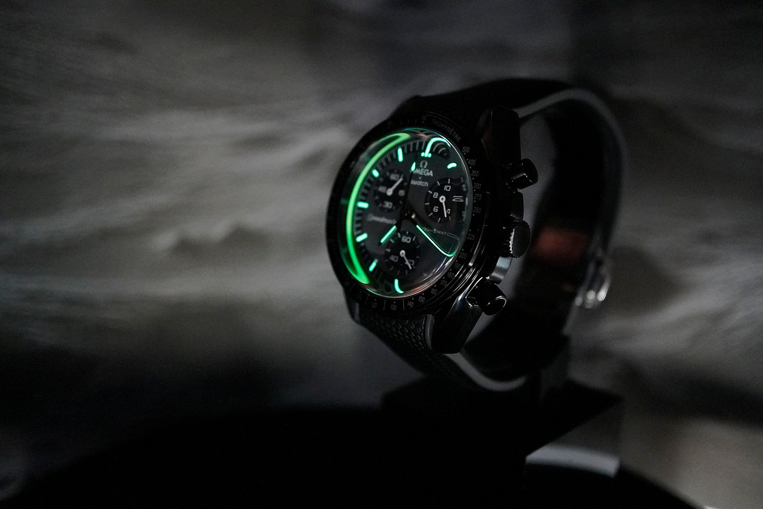 "Speedmaster" Black Series Stainless Steel Upgrade
