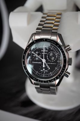 MoonPhase Snoopy SS with SS Bracelet