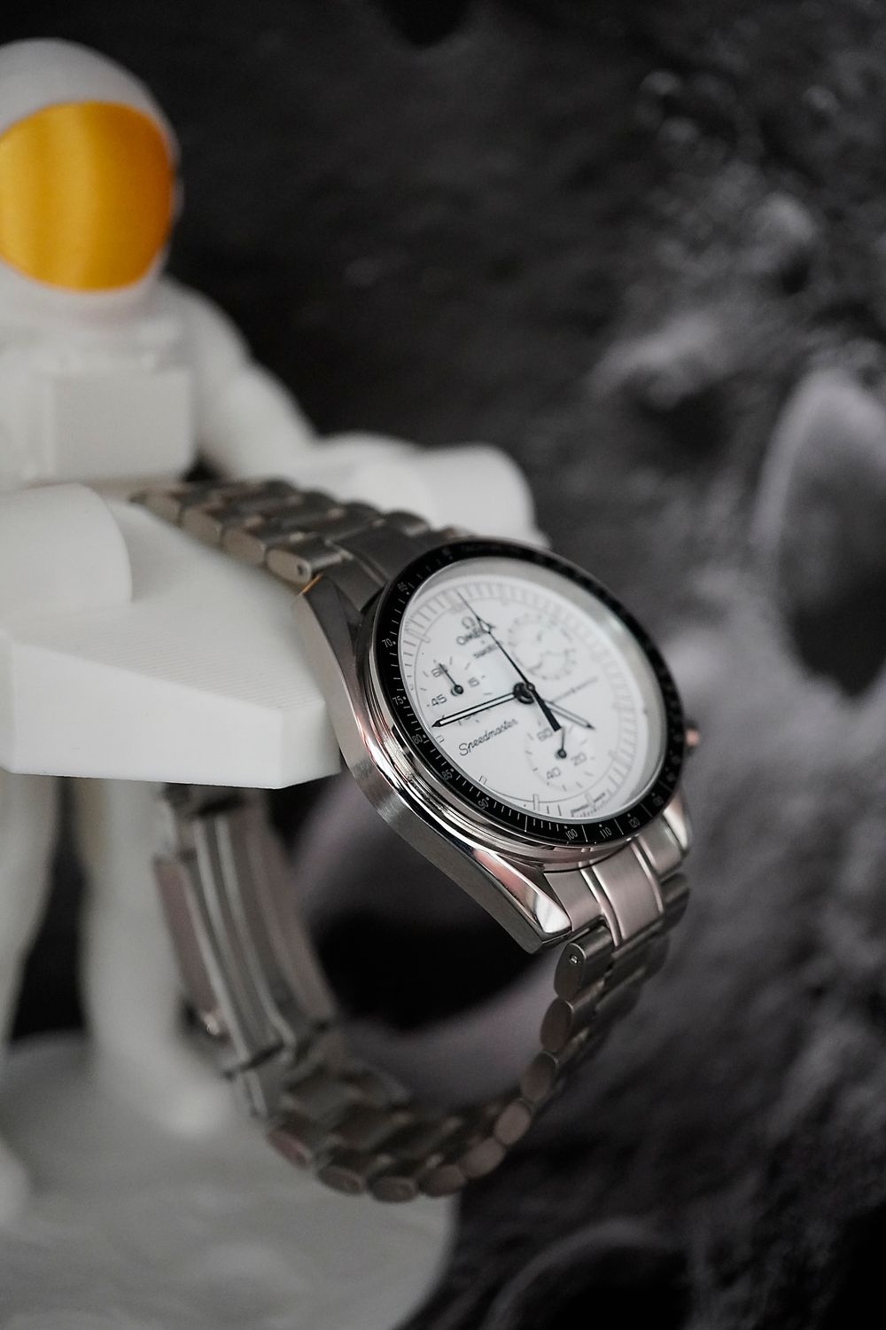MoonPhase Snoopy SS with SS Bracelet