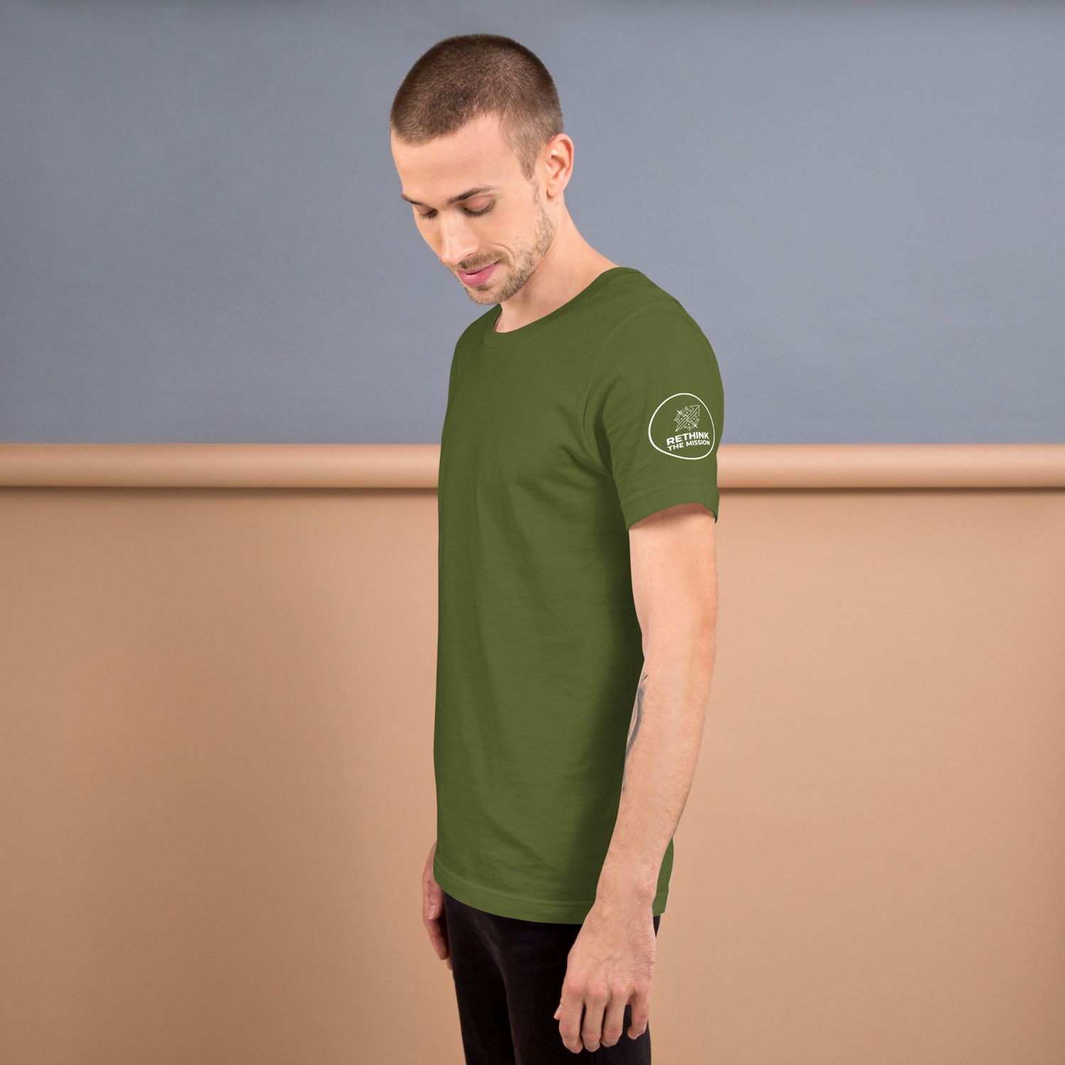 RETHINK THE MISSION ASTRONAUT TEES 