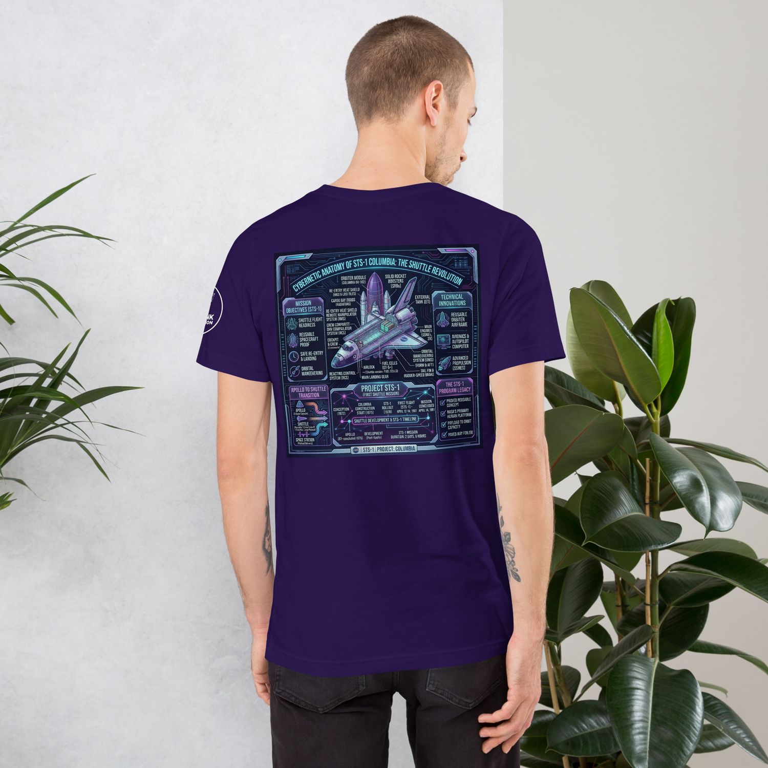 STS-1 SPACE SHUTTLE TEES
