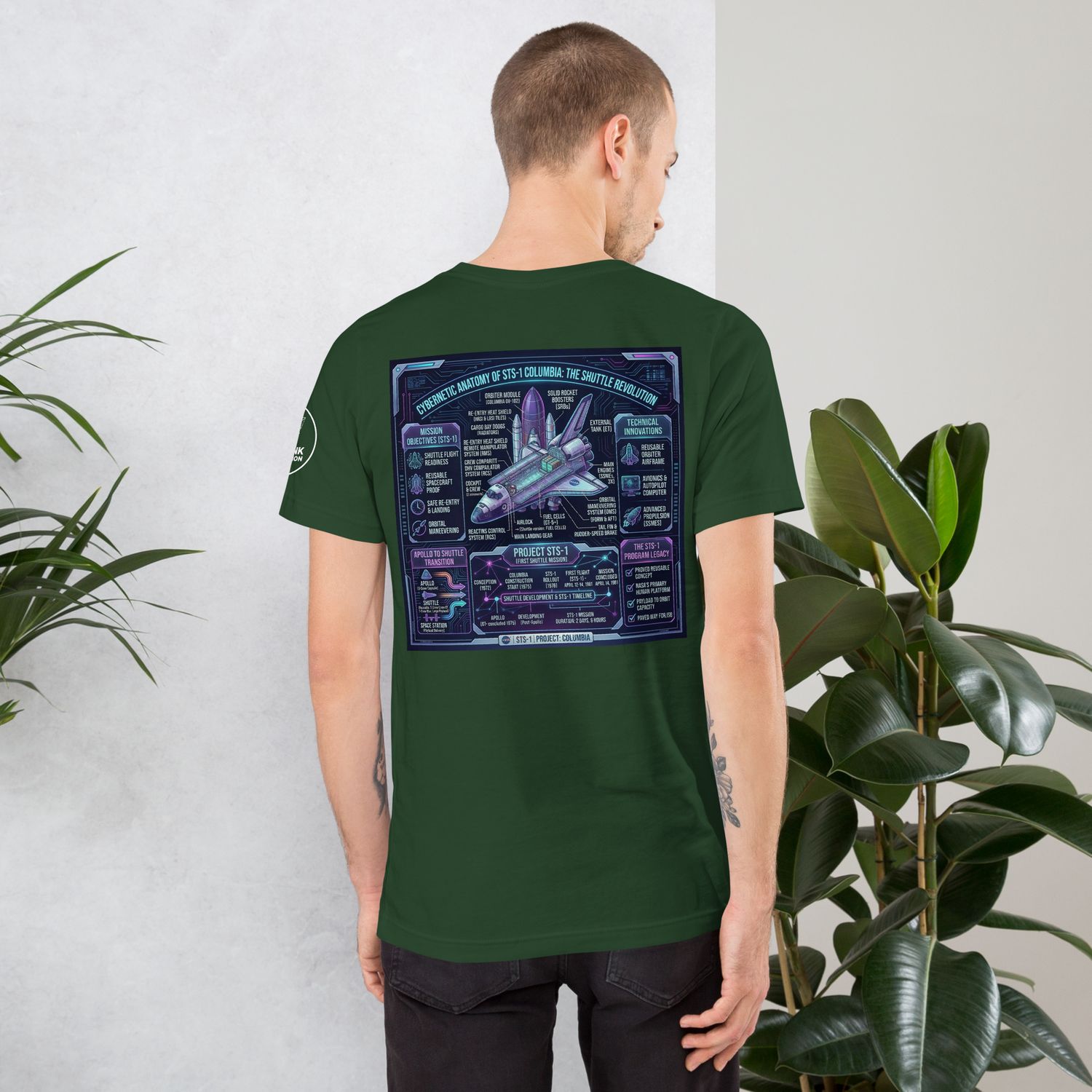 STS-1 SPACE SHUTTLE TEES