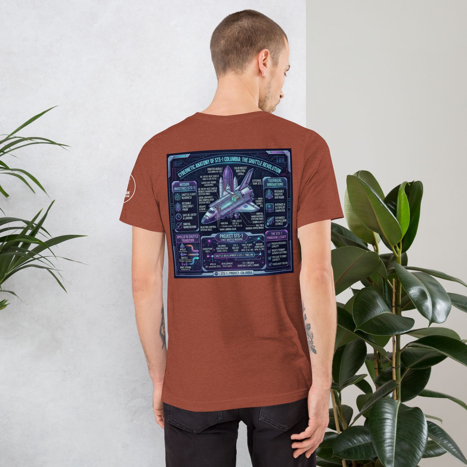 STS-1 SPACE SHUTTLE TEES