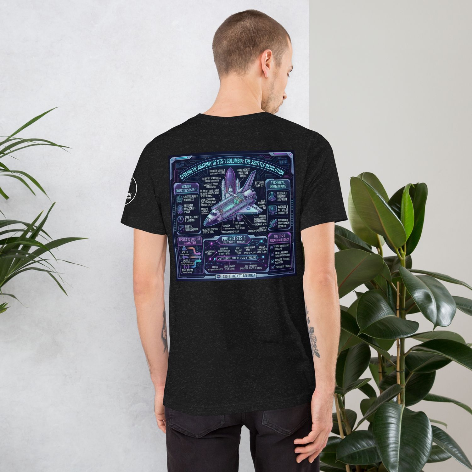 STS-1 SPACE SHUTTLE TEES