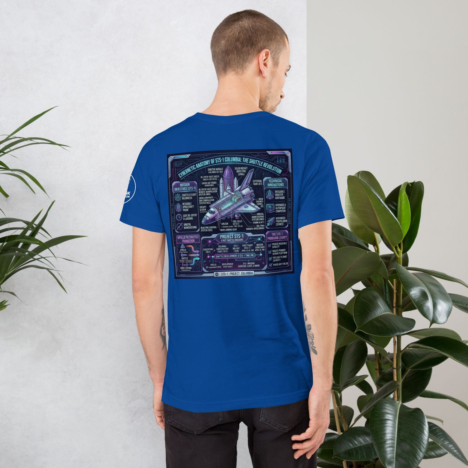 STS-1 SPACE SHUTTLE TEES