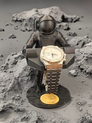 Dark Night Astronaut Watch Stand