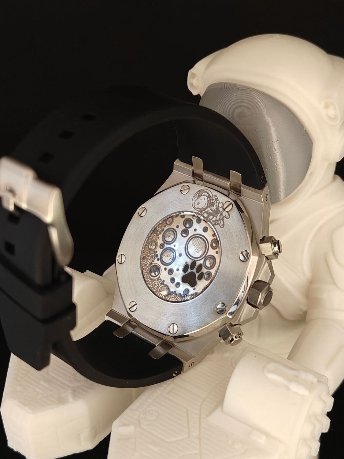 AP Royal Oak Snoopy Black Strap