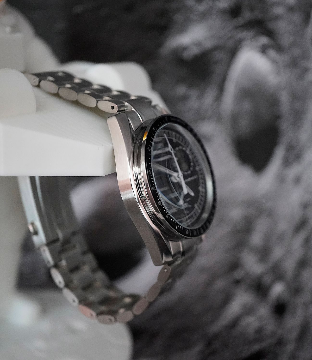 MoonPhase Snoopy SS with SS Bracelet (NE)