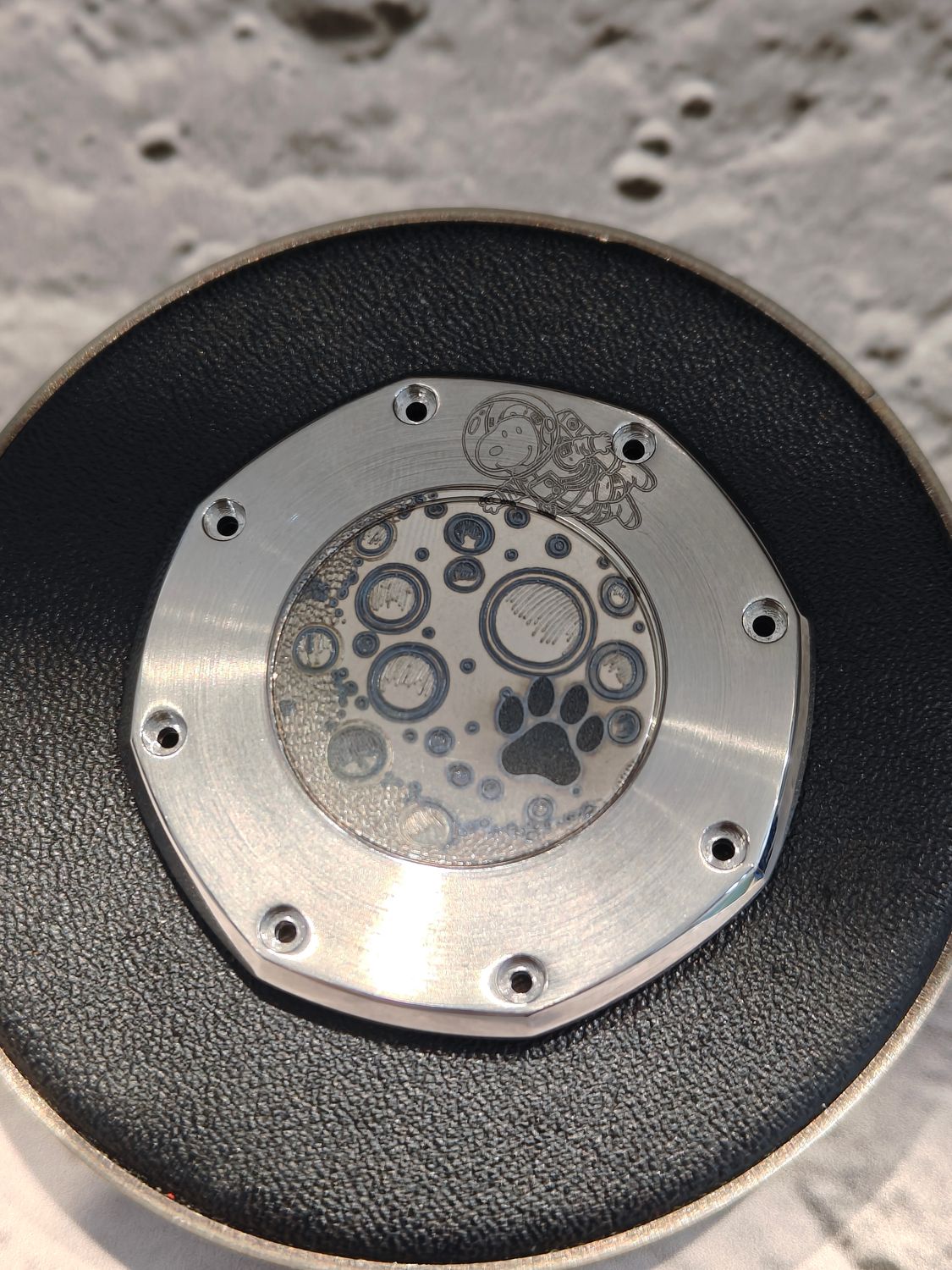 AP Royal Oak Engraved case back