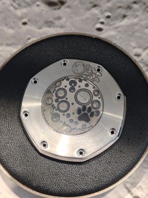 AP Royal Oak Engraved case back