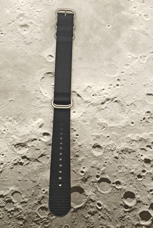 Black Fabric NATO Strap