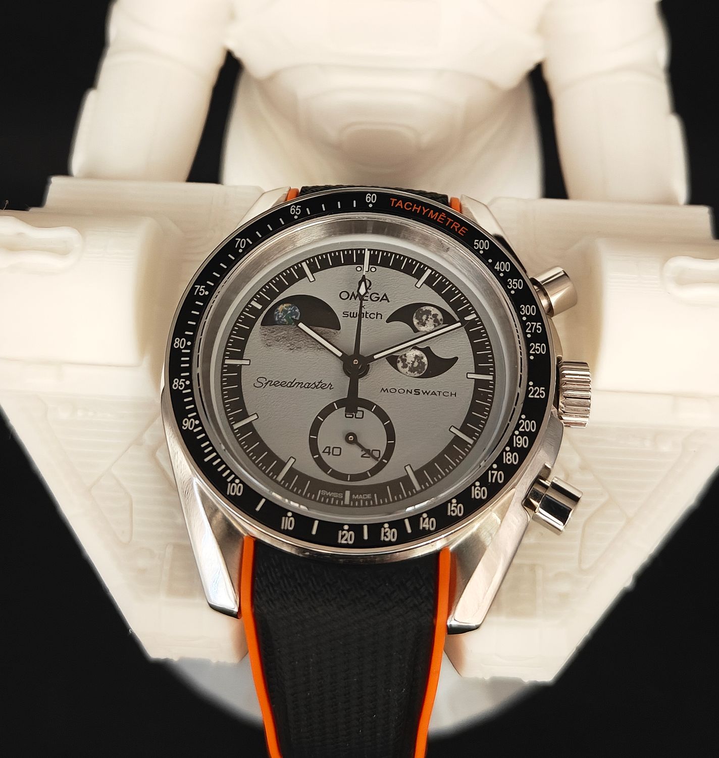 EarthPhase SS with Silicone Strap