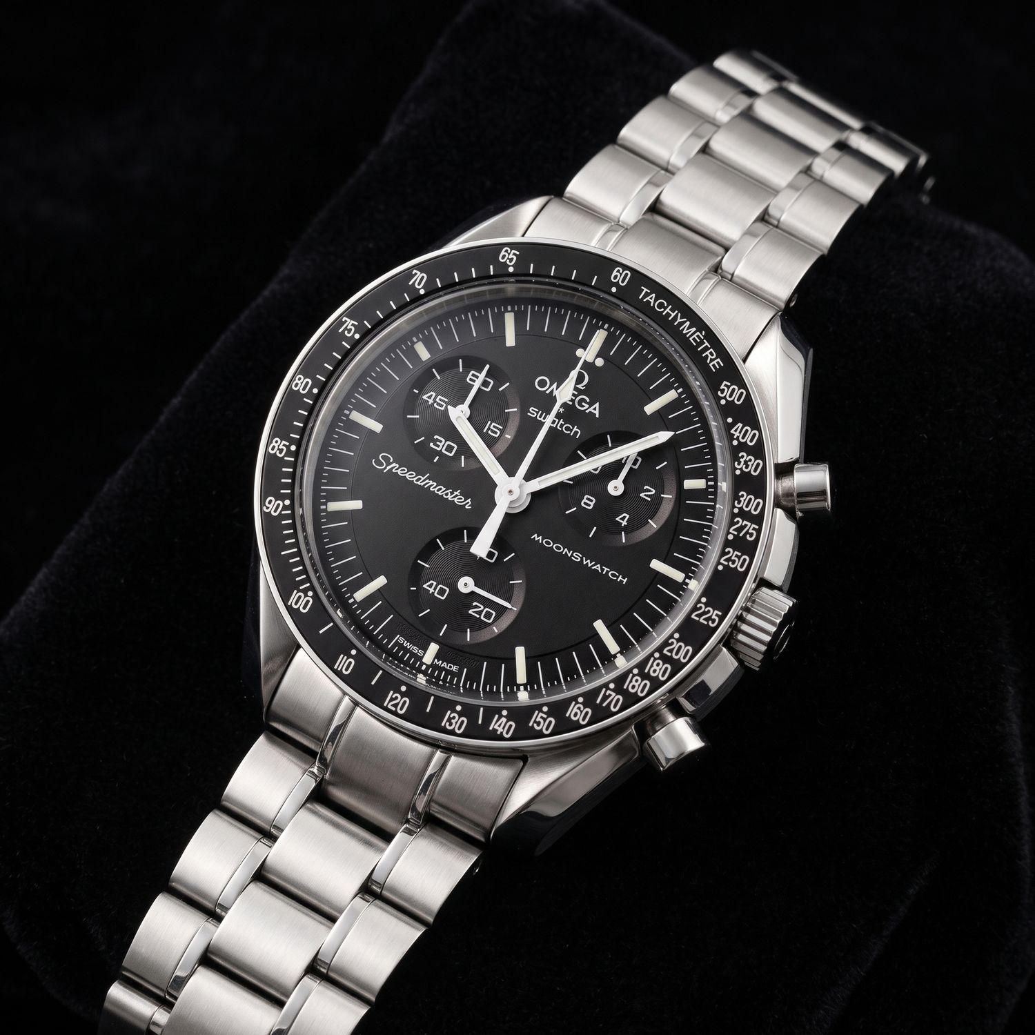 41.5mm "Speedmaster" Stainless Steel Upgrade