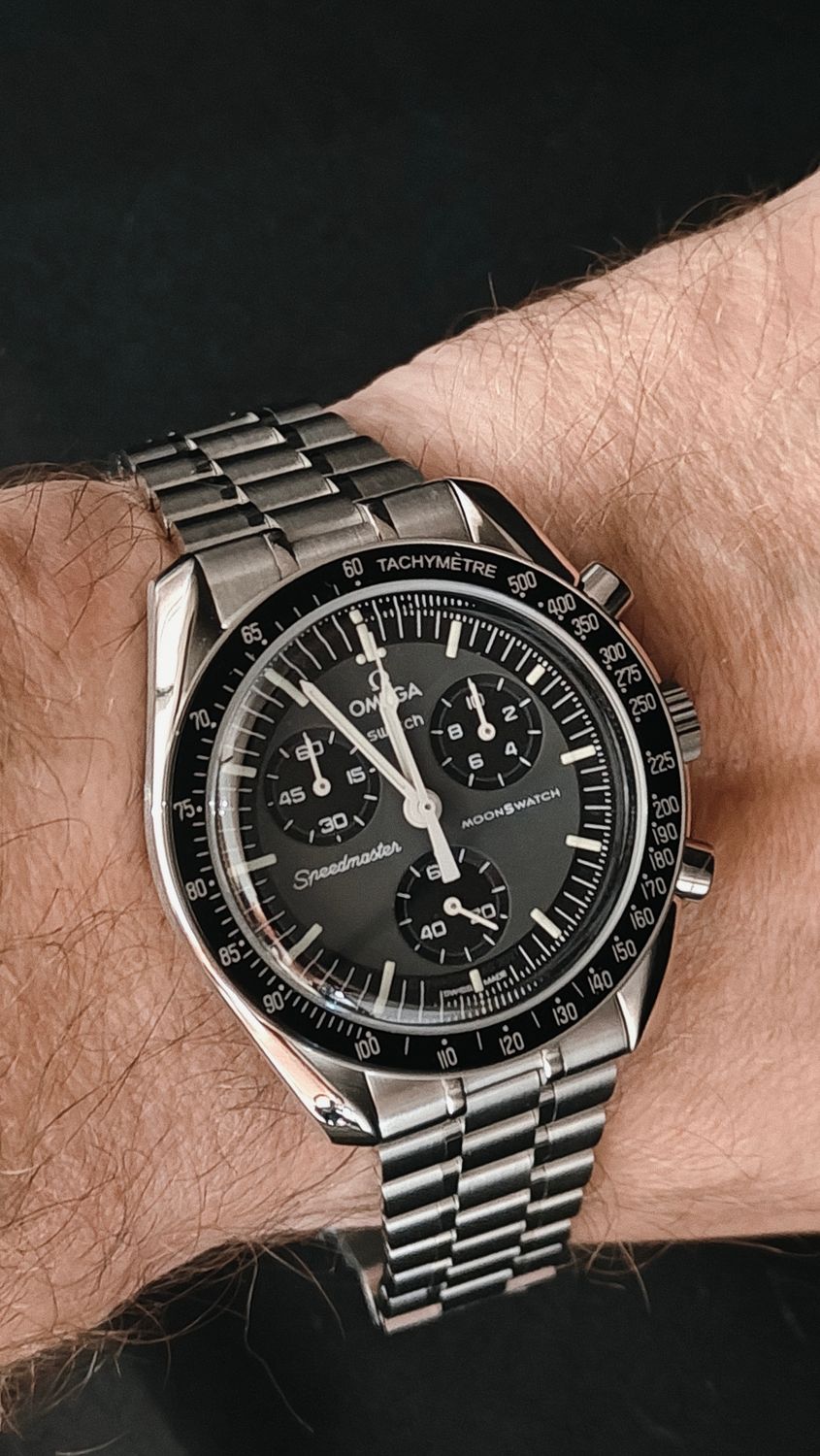 41.5mm "Speedmaster" Stainless Steel Upgrade