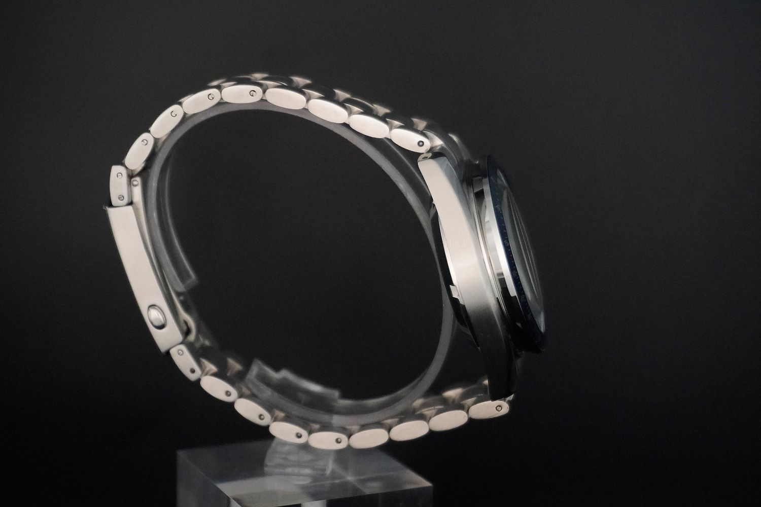 Moon SS with SS Bracelet "Flat Sapphire Crystal"