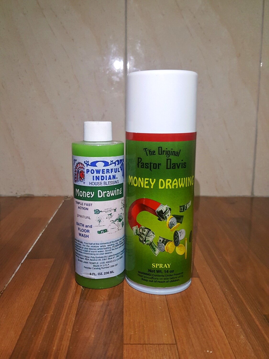 Money Drawing Bath Wash and Money Drawing Spray