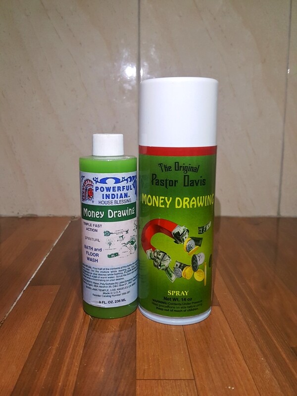 Money Drawing Bath Wash and Money Drawing Spray