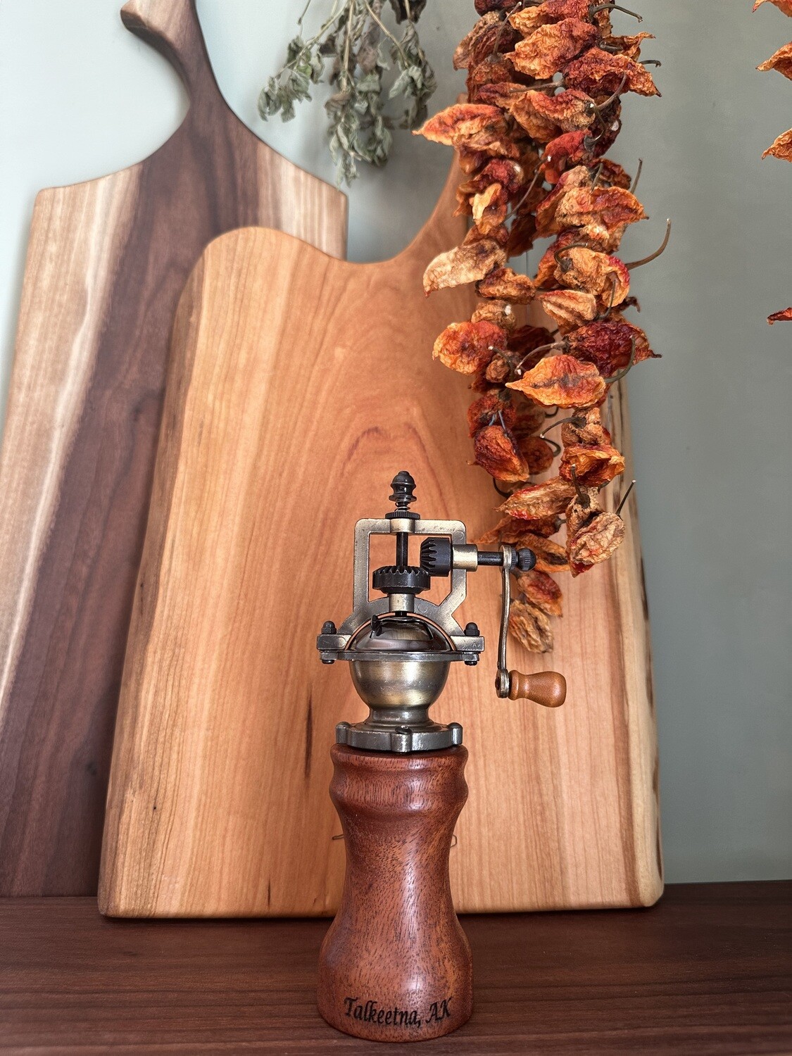 Vintage Style Pepper Mill