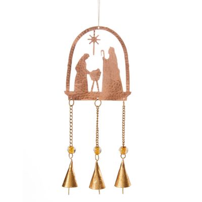 Copper Nativity Chime