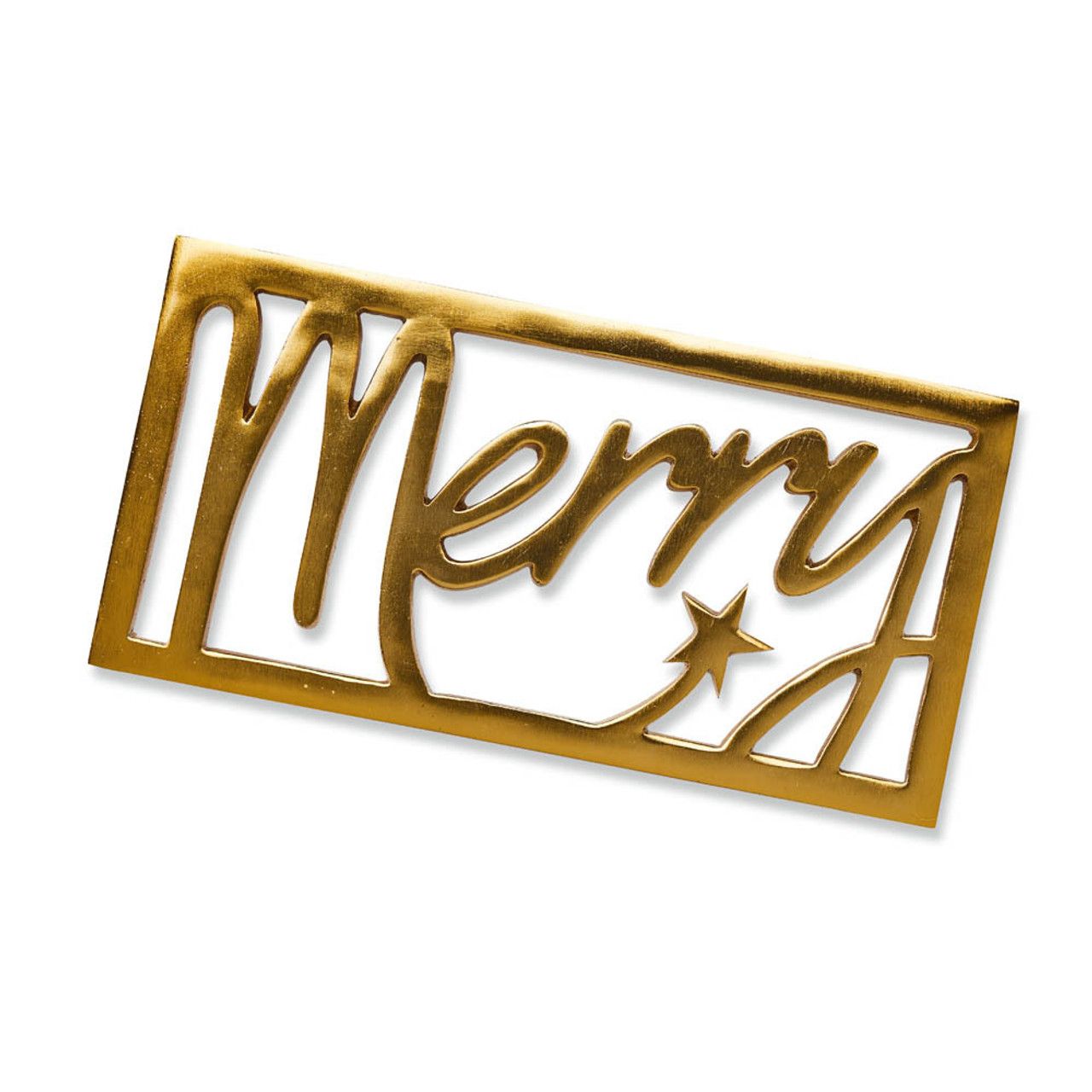 Merry Metal Trivet