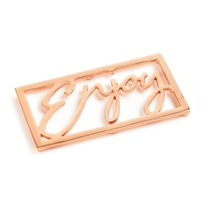 Enjoy Metal Trivet