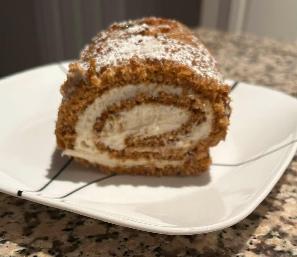 Carrot Cake Roll