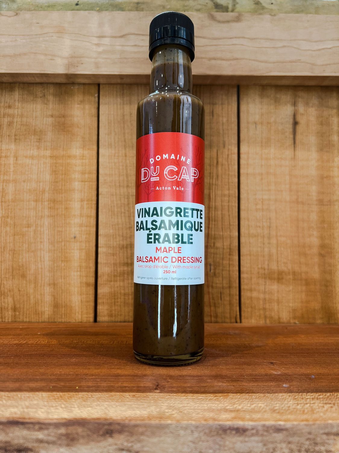 Vinaigrette balsamique érable - Ste-Jeanne D'Arc