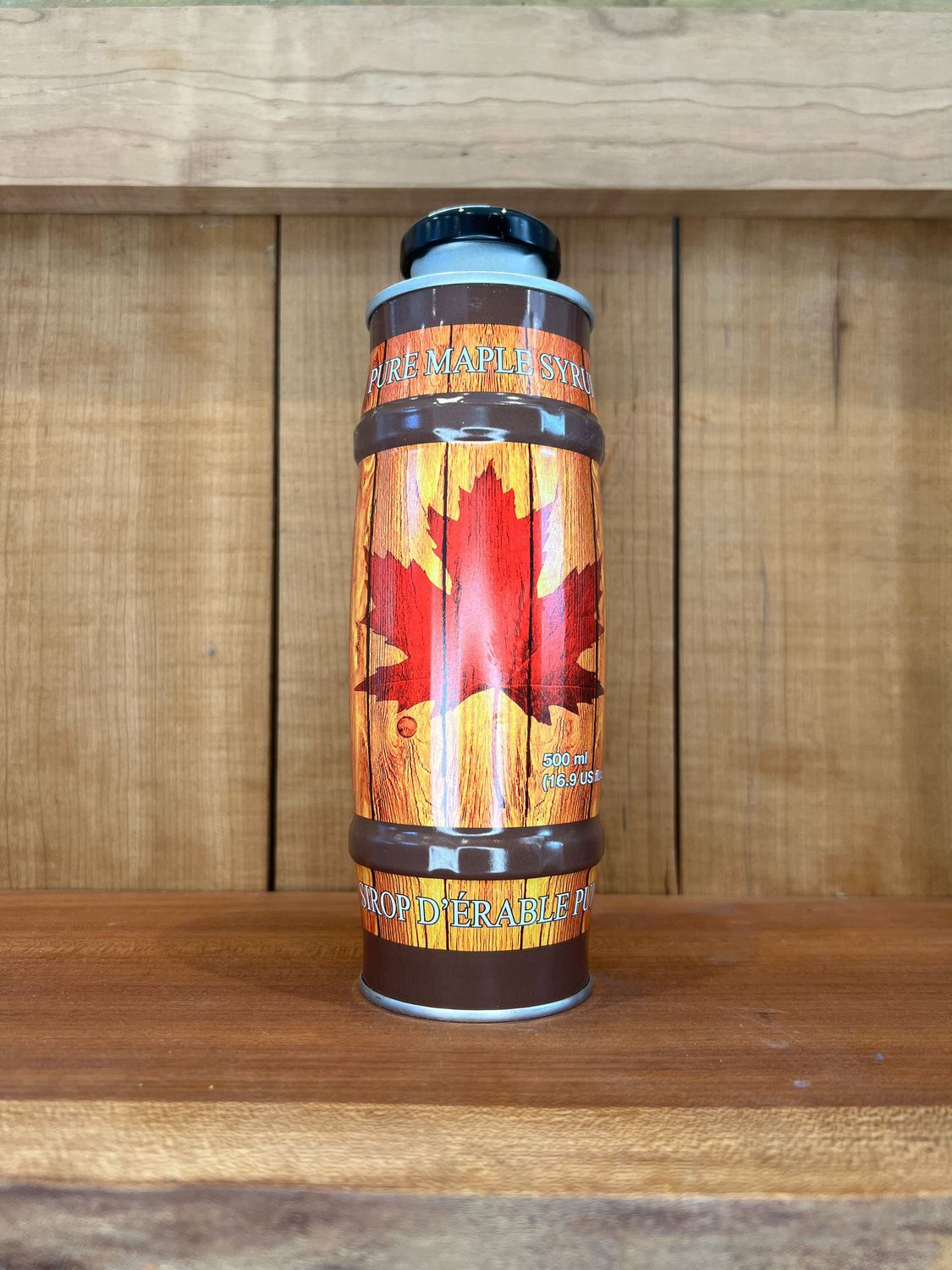 Sirop d’érable biologique, Ambré goût riche - Bouteille de 500ml - PRO