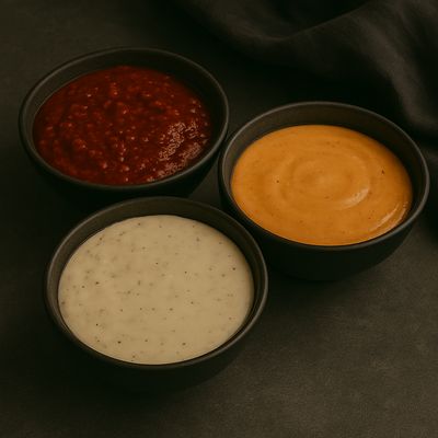 Trio de sauces 3x 460g - LVDL