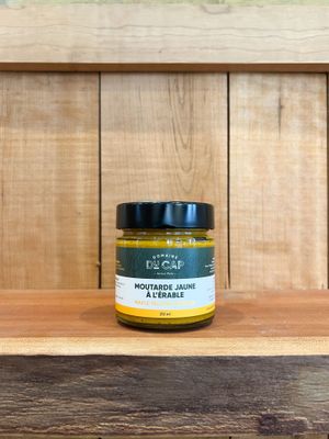 Moutarde Jaune à l'érable 212ml - FSC