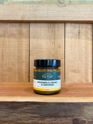 Moutarde à l'érable à l'ancienne 212ml - Sacré-Cœur