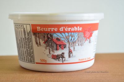 Beurre d'érable biologique 500g - Sacré-Cœur