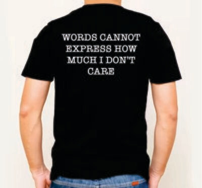 How Much I Don't Care