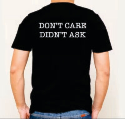 Don't care, didn't ask