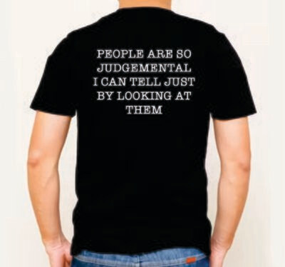Judgemental people