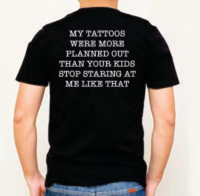 Tattoos more planned out