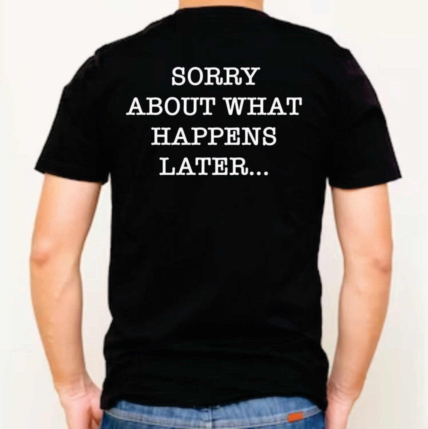 Sorry about later