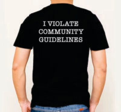 Violate community guidelines