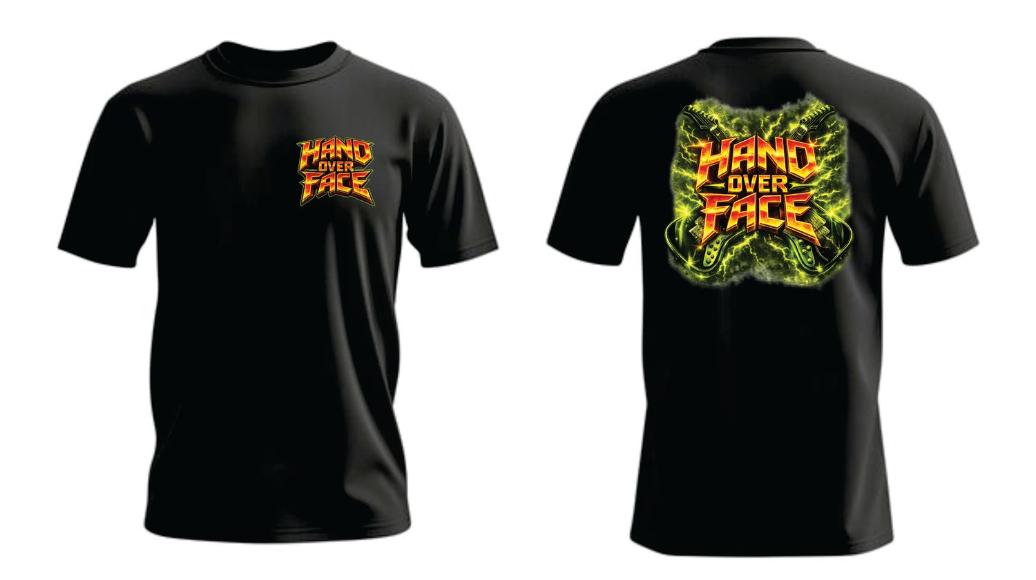 Hand Over Face T-shirt (No Skeleton)