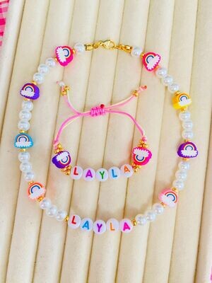 Cloudy Pearls Set