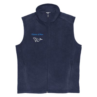 "Fishers of men"Men’s Columbia fleece vest